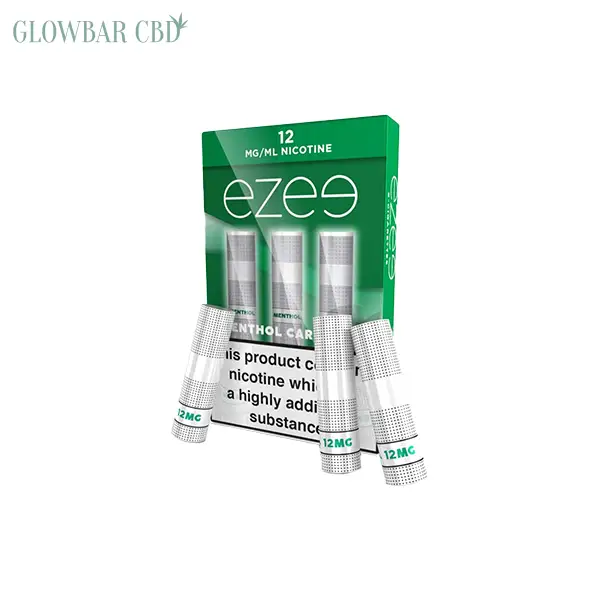 12MG EZEE E-CIGARETTE CARTRIDGES MENTHOL 1050 PUFFS